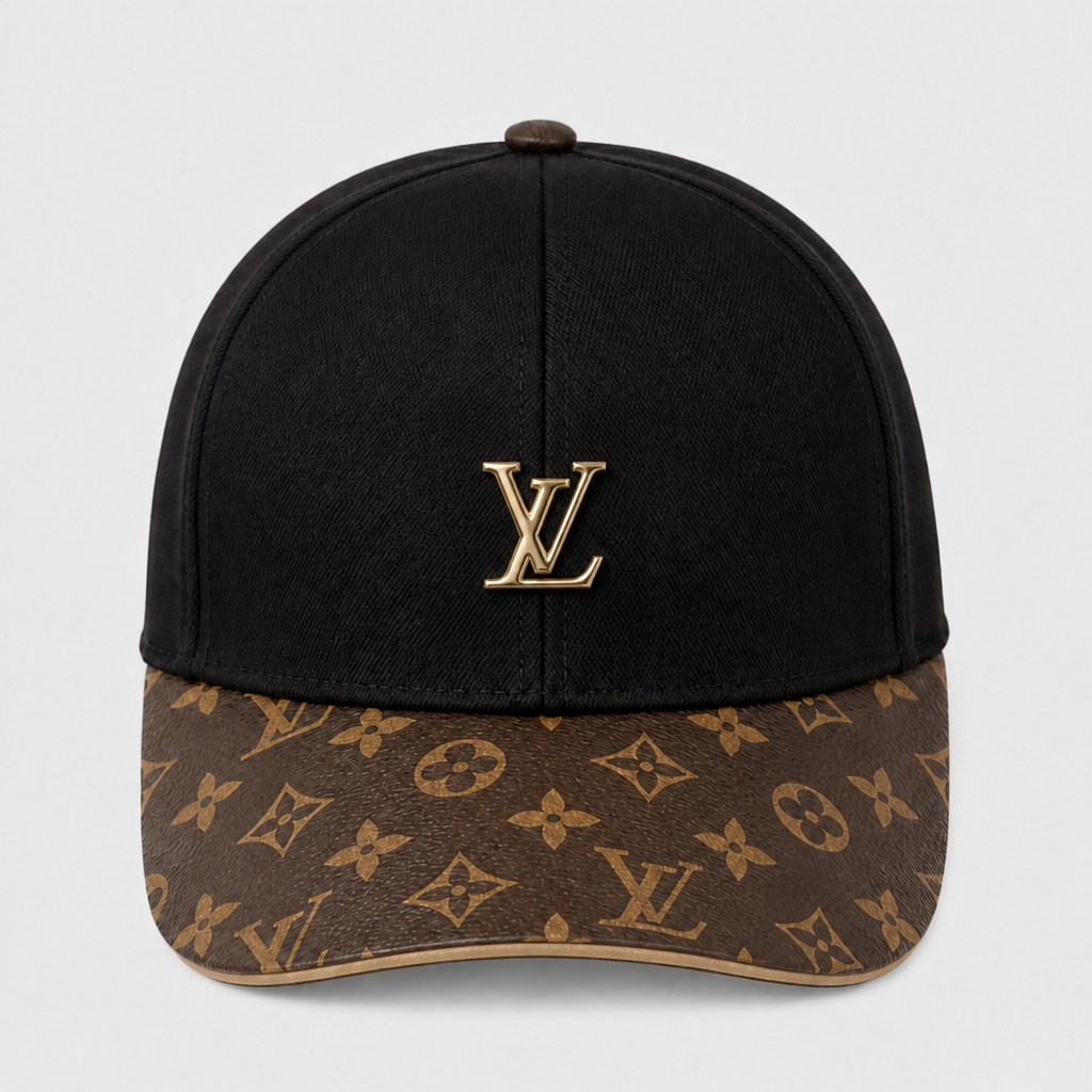 JT verified 15428331667706-front-010 667b86806dab — Black Interlocking Emblem Cap
