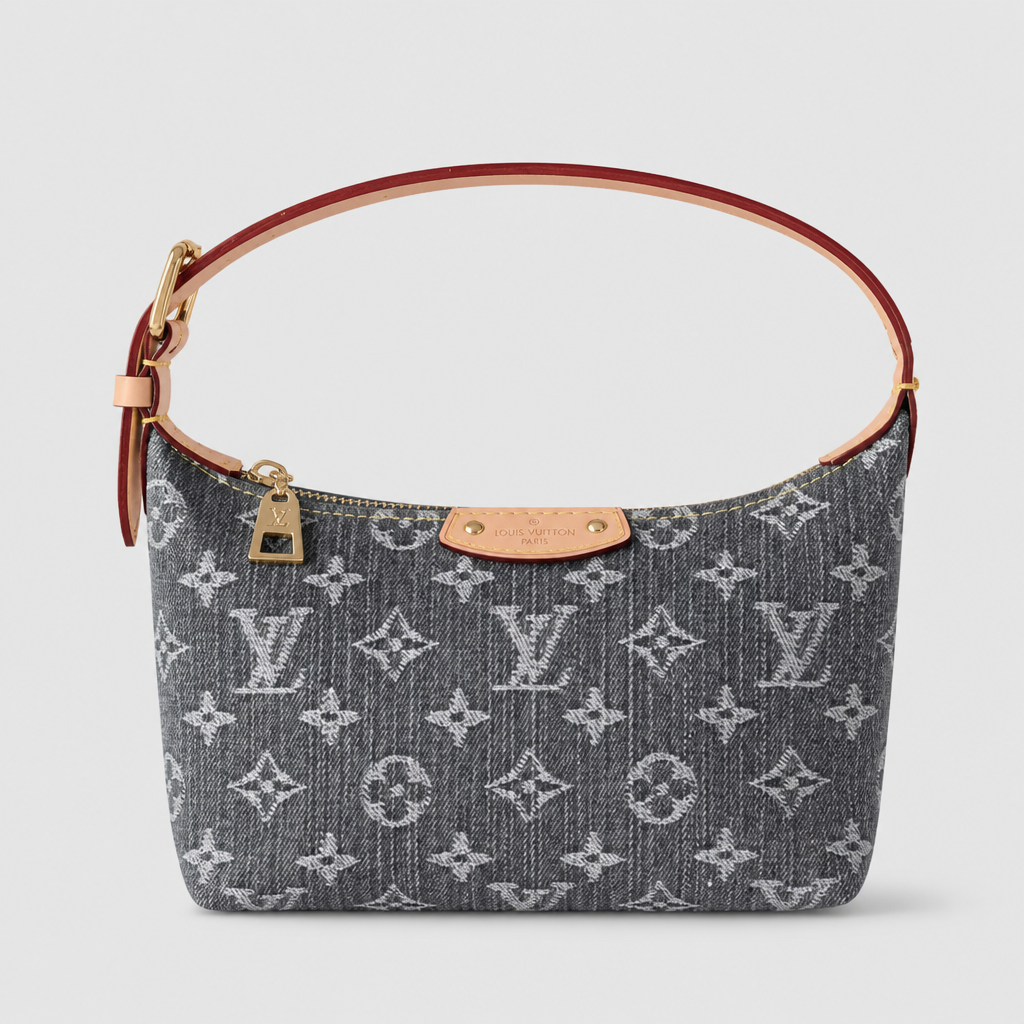 Gray monogram — front view.