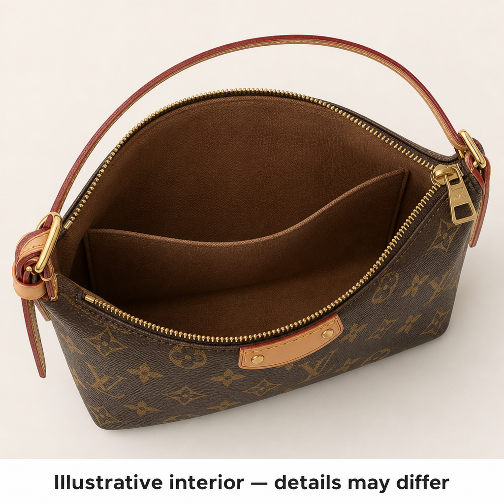 Illustrative interior — details may differ