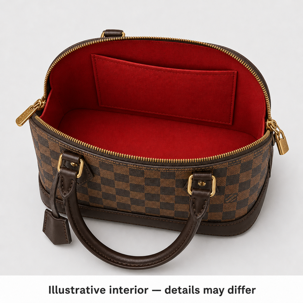 Illustrative interior — details may differ