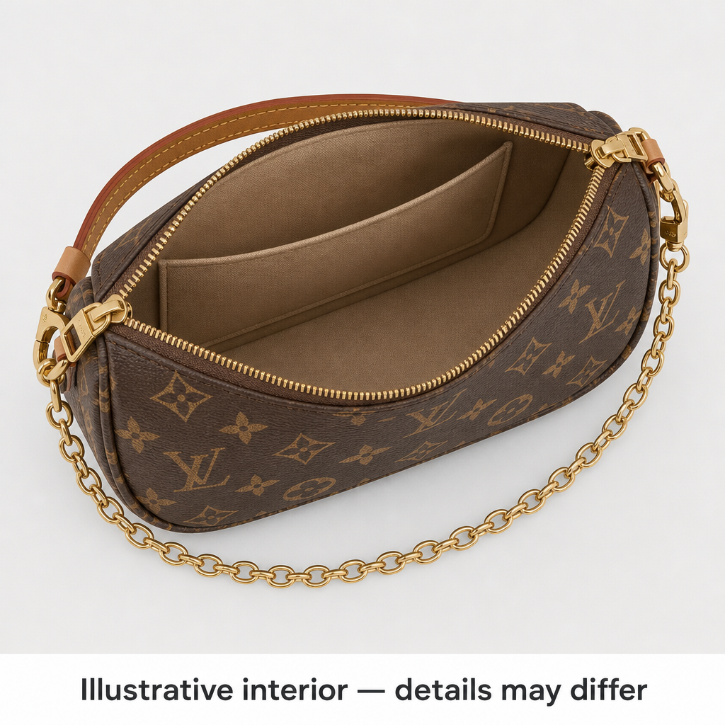 Illustrative interior — details may differ