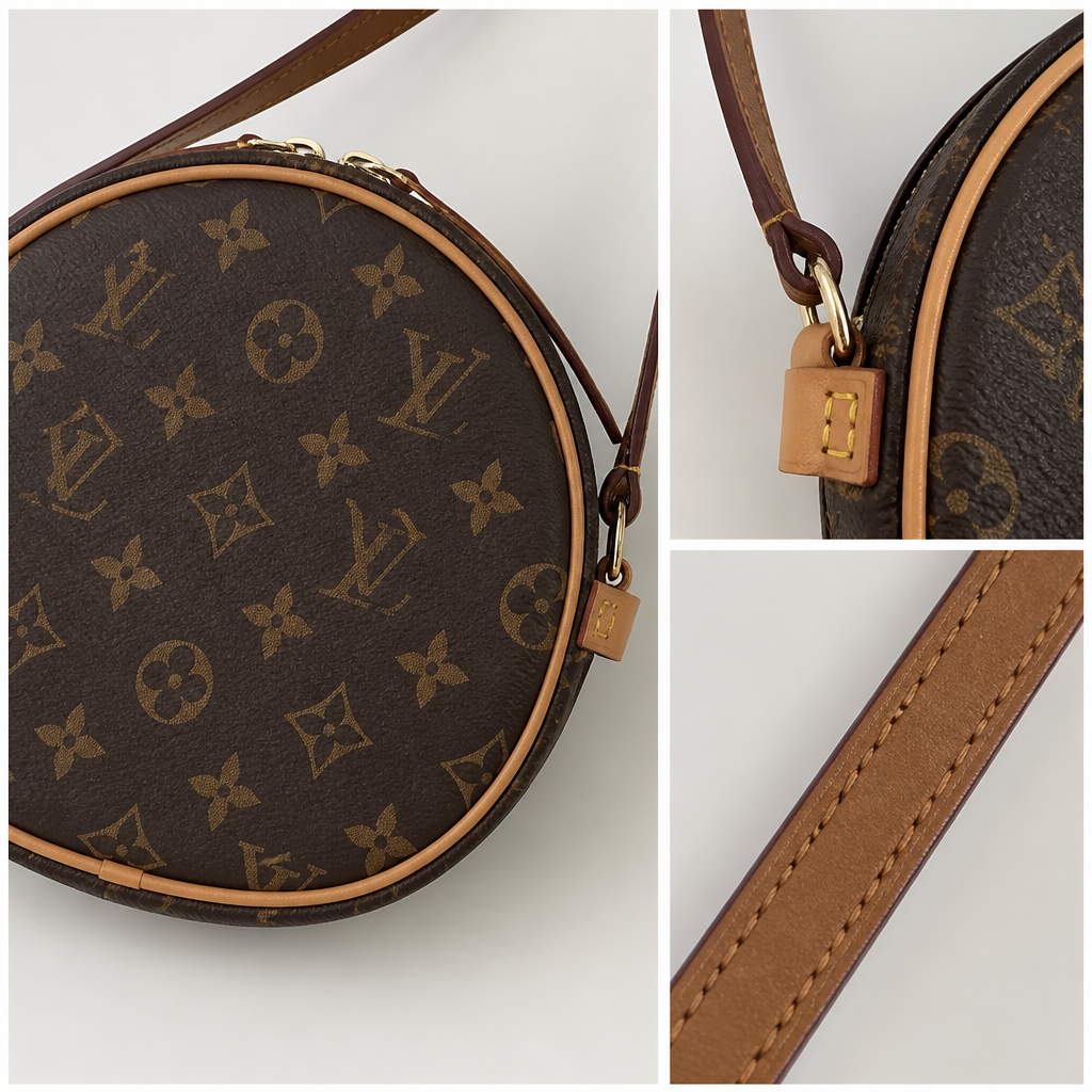 JT verified 15428695720186-detail-collage 3f710288c7a2 — Brown monogram with tan trim