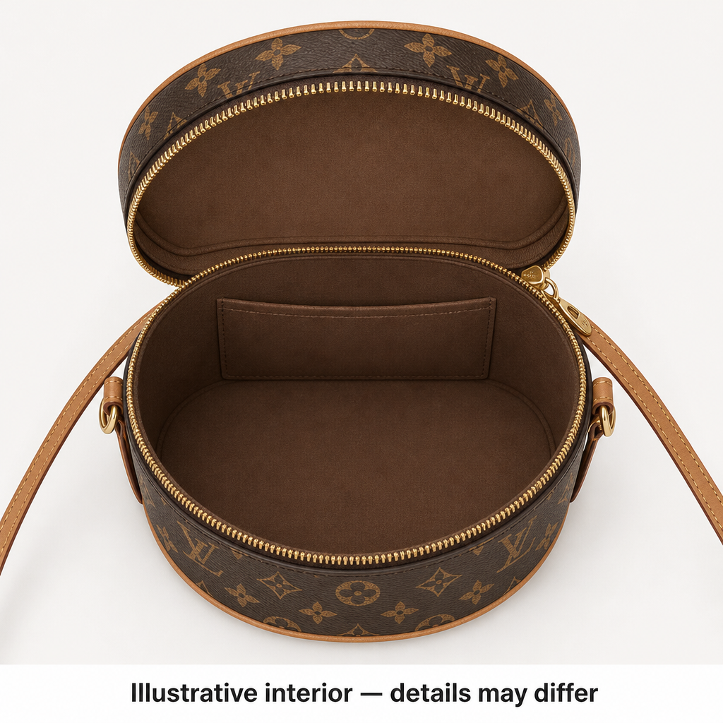 Illustrative interior — details may differ