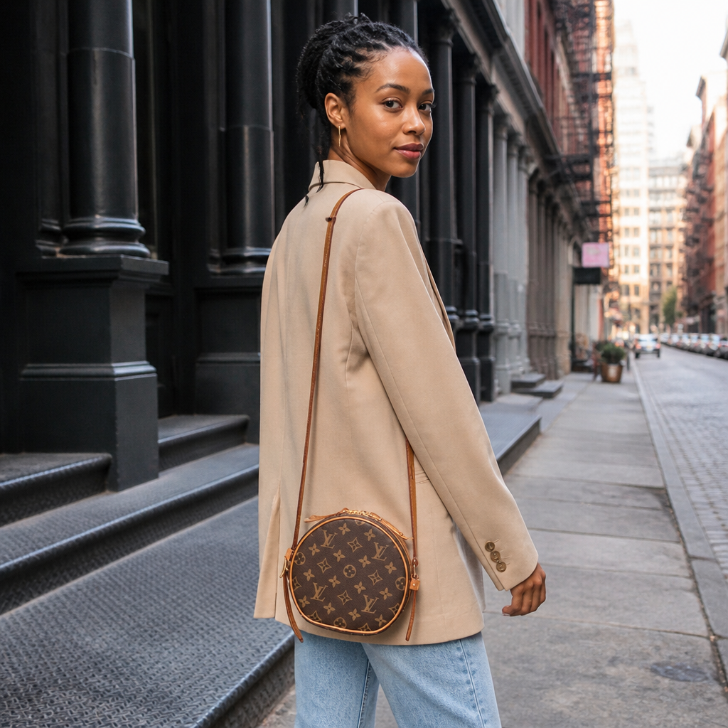 JT verified 15428695720186-model-b-nyc 60f8e4b62447 — Brown monogram with tan trim