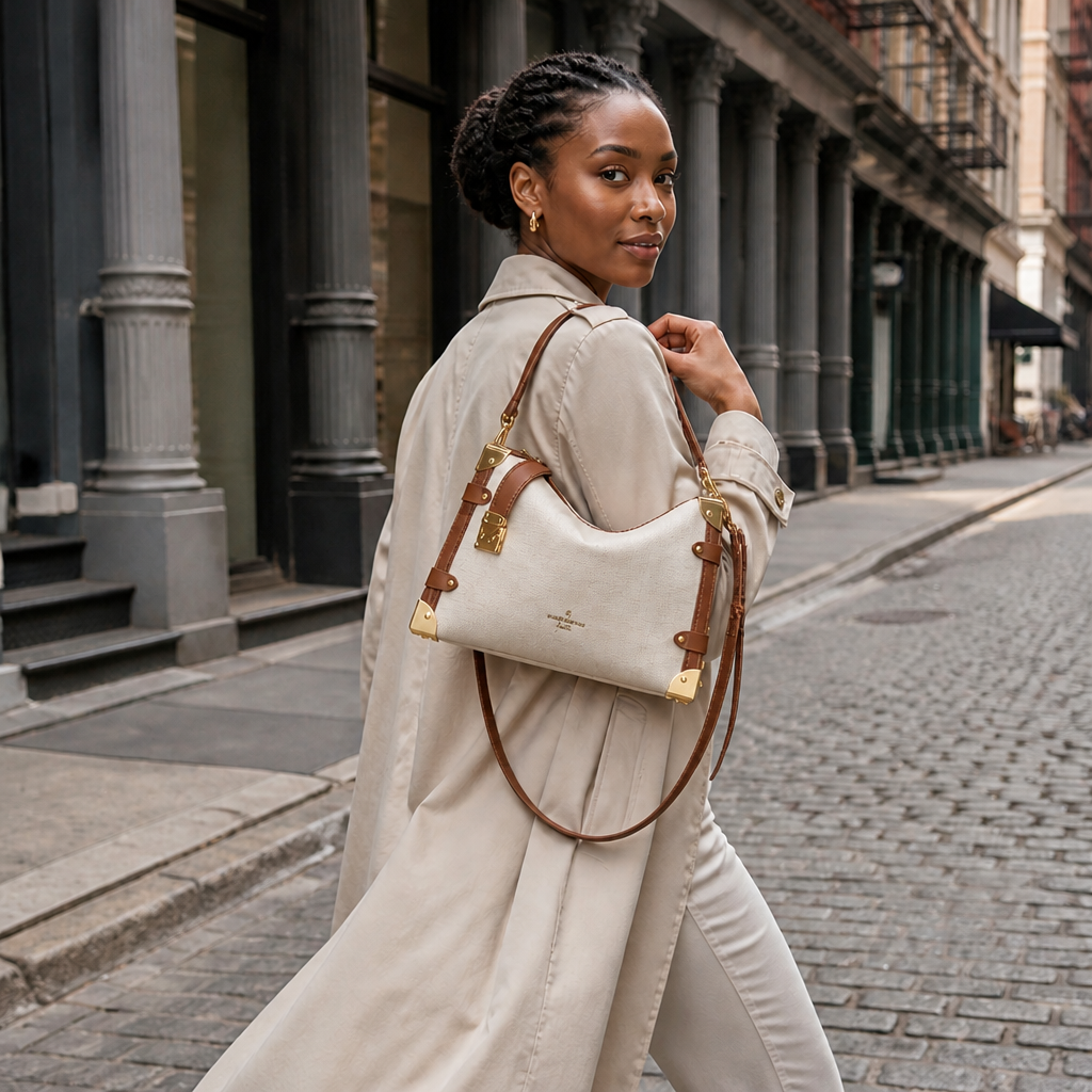 JT verified 15428695949562-model-b-nyc efd4f9eece78 — Light beige body with brown trim