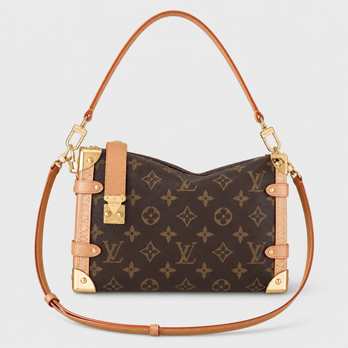 JT verified 15428695982330-front-001 cbb1a9dd1a67 — Brown monogram with tan trim, small