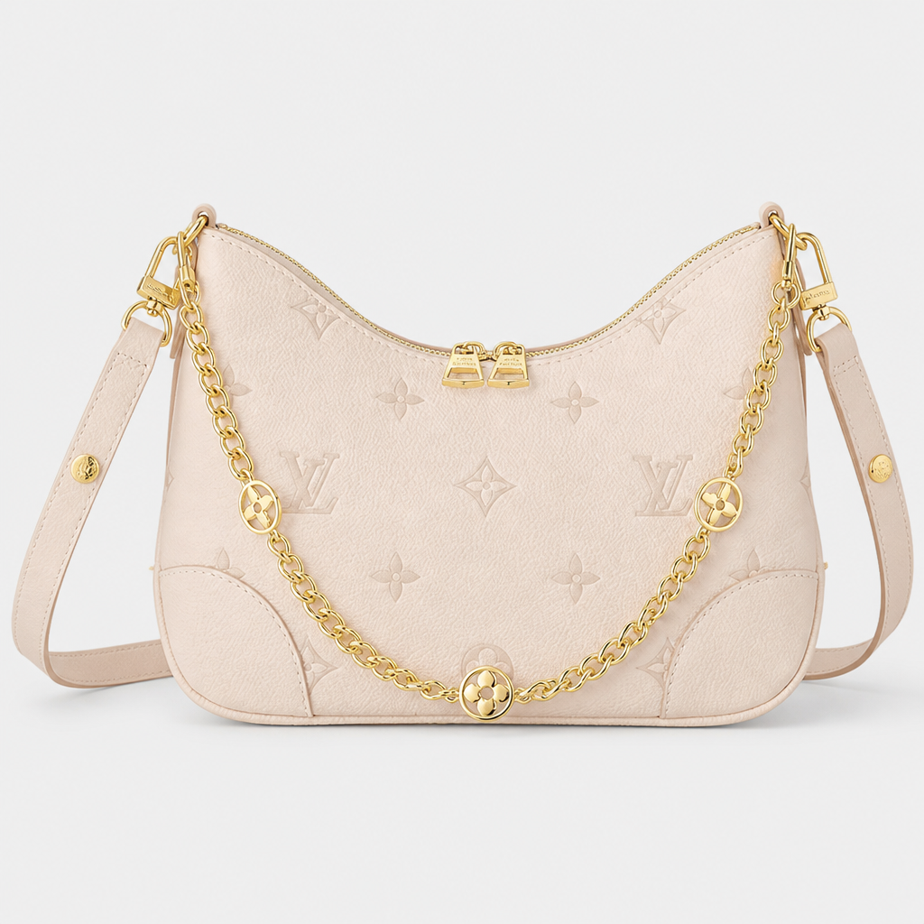 JT verified 15428696047866-front-007 81eae445ac69 — Pale cream embossed monogram — 10.6 in
