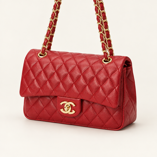 Quilted Chain Shoulder Bag