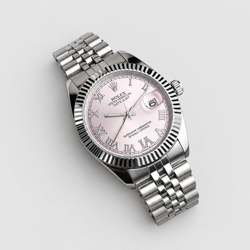JT SOP 2026-10-06 — Silver Tone / Pink Dial