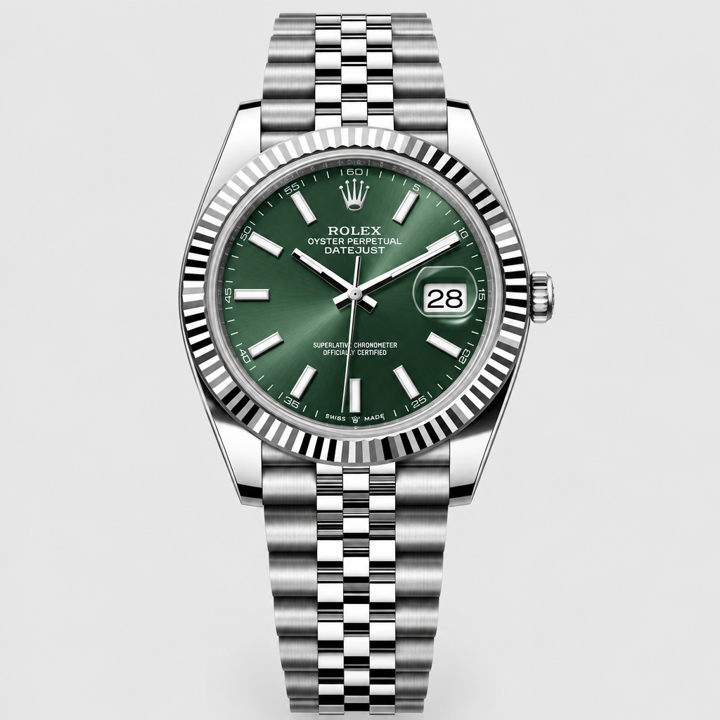 JT SOP 2026-10-06 — Silver Tone / Green Dial