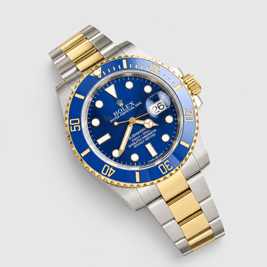 JT SOP 2026-10-06 — Two Tone / Blue Dial