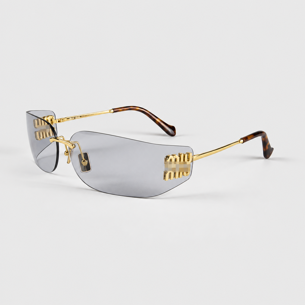 JT SOP 2026-10-06 — Gold frame with light grey lens / With Glasses Case