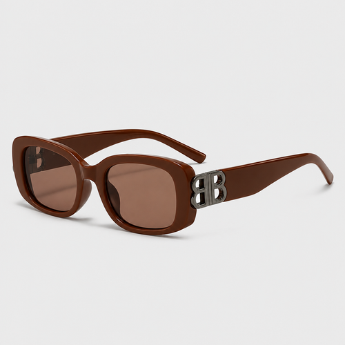 Double-B Rectangular Sunglasses