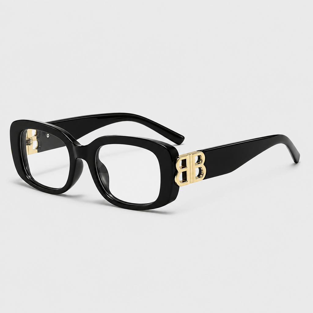 JT SOP 2026-10-06 — Black Frame With Transparent Lenses