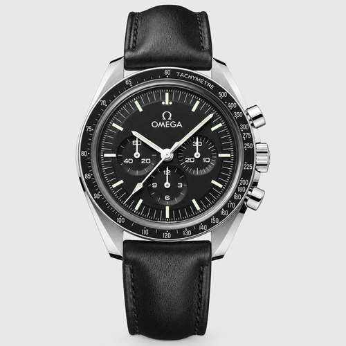 Baton-Dial Tachymeter Bracelet Watch