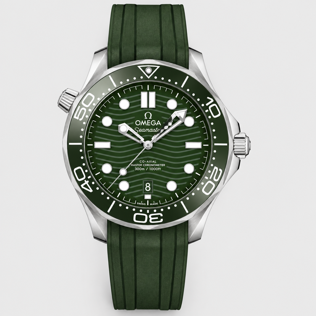 JT SOP 2026-10-06 — Silver Tone / Green / Green Strap