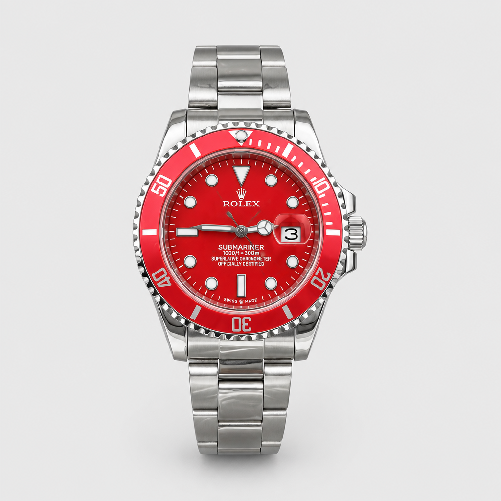 JT SOP 2026-10-06 — Silver Tone / Red Dial