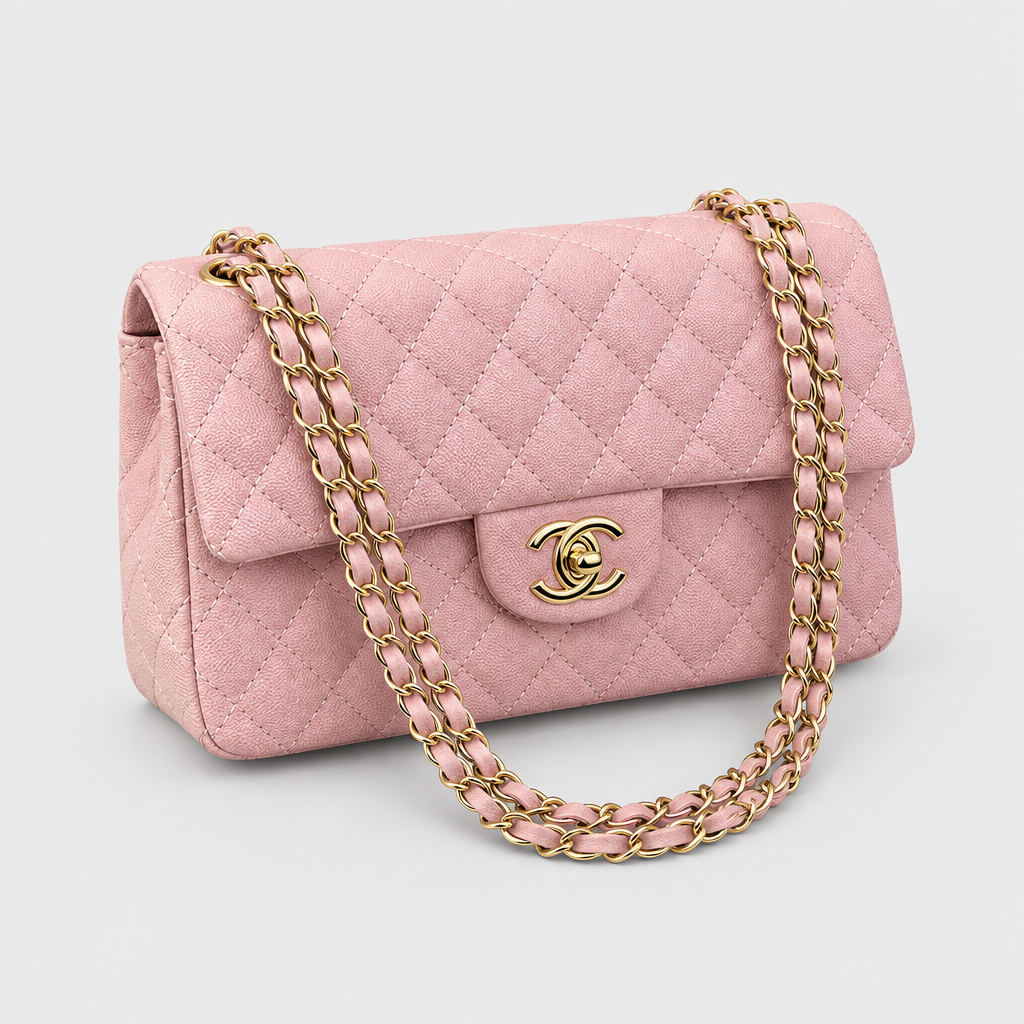Pink Pebbled Finish