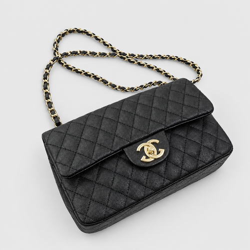 Quilted Crossbody Bag — Neutral & Pink