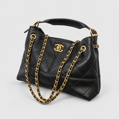 Women's Diamond Quilted Retro Bag