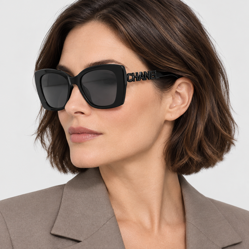 Women's Square Logo Sunglasses